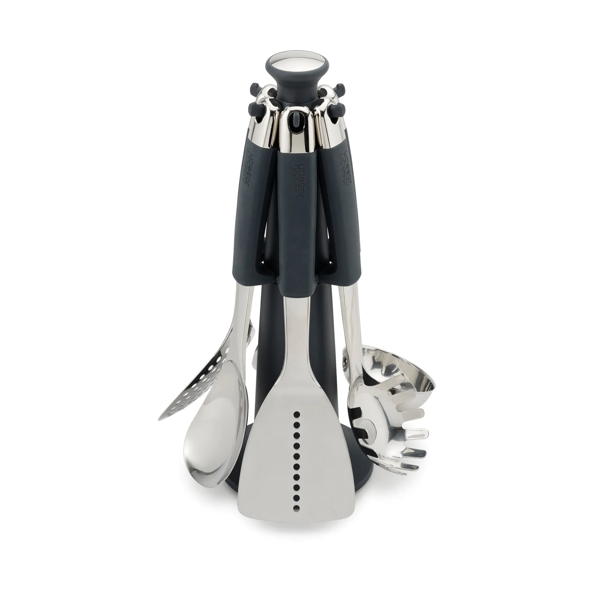 Support à ustensiles Elevate carousel, Acier Joseph Joseph