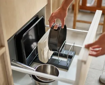 Support de rangement Drawerstore - Gris - Joseph Joseph