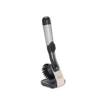 Support en acier brosse vaisselle Sinktech Joseph Joseph - Clear - Joseph Joseph