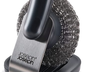 Support en acier brosse vaisselle Sinktech Joseph Joseph - Clear - Joseph Joseph