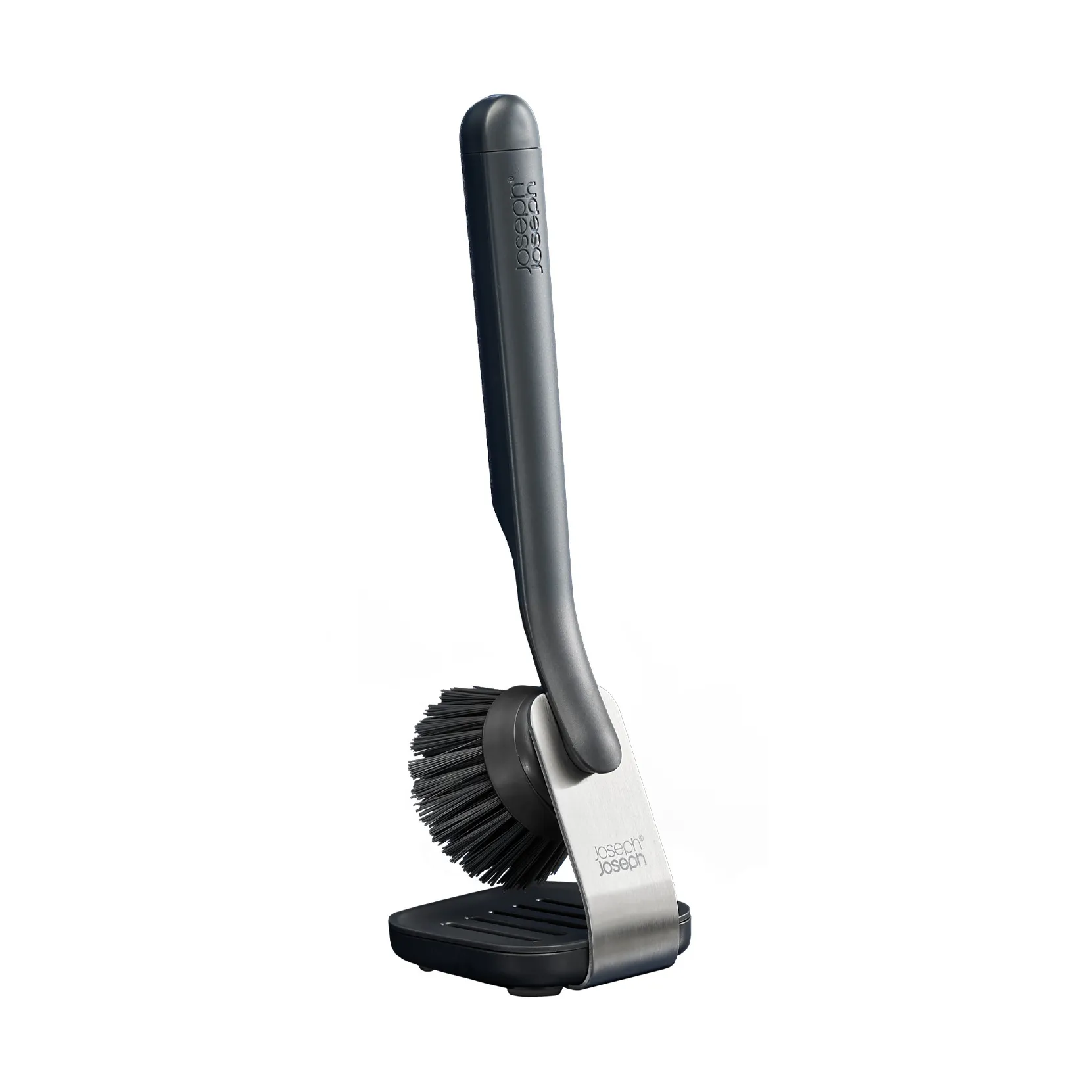 Support en acier brosse vaisselle Sinktech Joseph Joseph, Grey Joseph Joseph