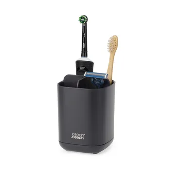 Support pour brosses à dents Easystore 12,8 cm - Noir - Joseph Joseph