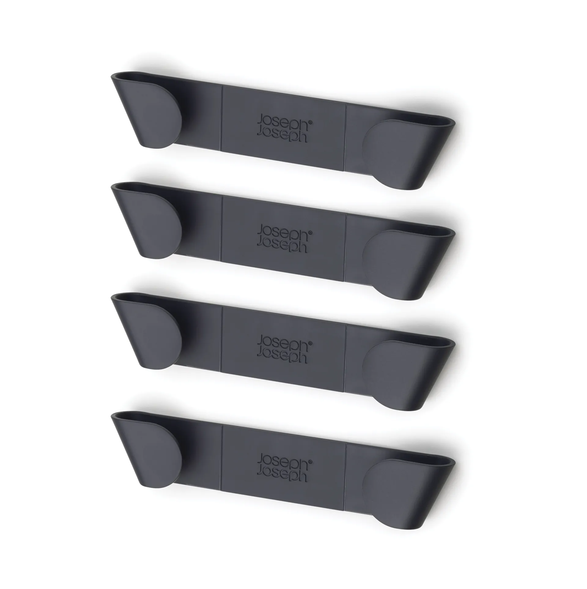 Support pour couvercles Cupboardstore, 4 pièces, Gris Joseph Joseph
