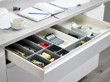 Tiroir à couverts Blox, 10 pièces - Gris - Joseph Joseph