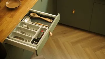 Tiroir à couverts Drawerstore extensible 27,8 cm - Gris - Joseph Joseph