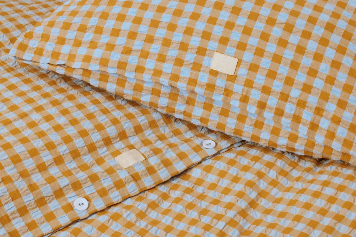 Ensemble de lit Bæk&Bølge 150x210 cm, Sable bleu clair Juna