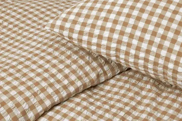 Ensemble de lit Bæk&Bølge 220x220 cm - Caramel-off white - Juna
