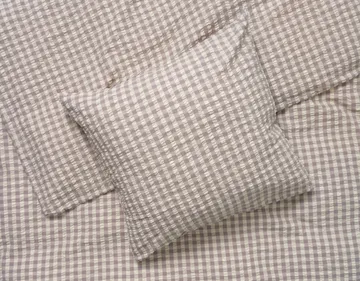 Ensemble de lit Bæk&Bølge 220x220 cm - Gris-bouleau - Juna