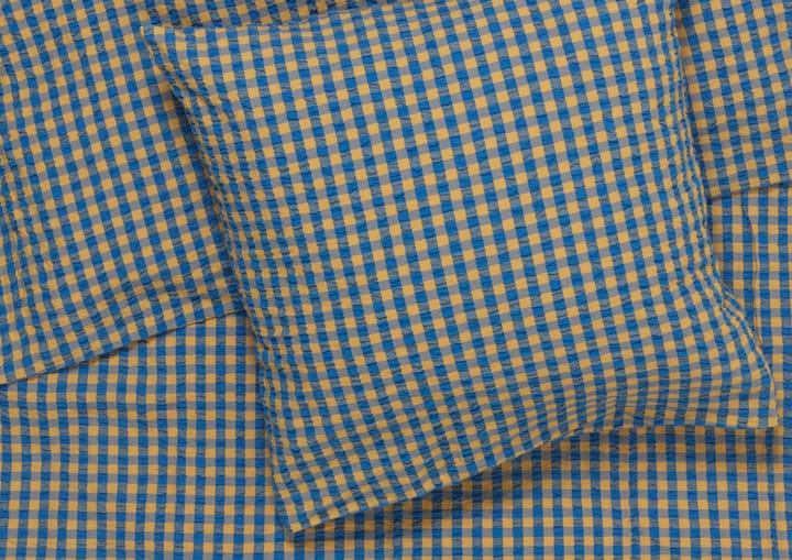 Ensemble de lit Bæk&Bølge 220x220 cm, Ocre bleu Juna