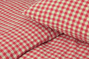 Ensemble de lit Bæk&Bølge 220x220 cm - Rouge-jaune - Juna