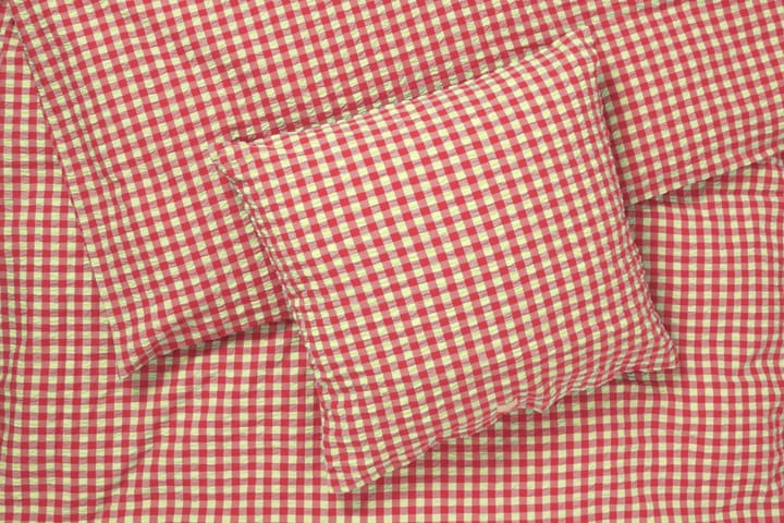 Ensemble de lit Bæk&Bølge 220x220 cm, Rouge-jaune Juna