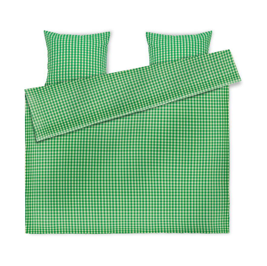 Juna Ensemble de lit Bæk&Bolge 220x220 cm Sable vert