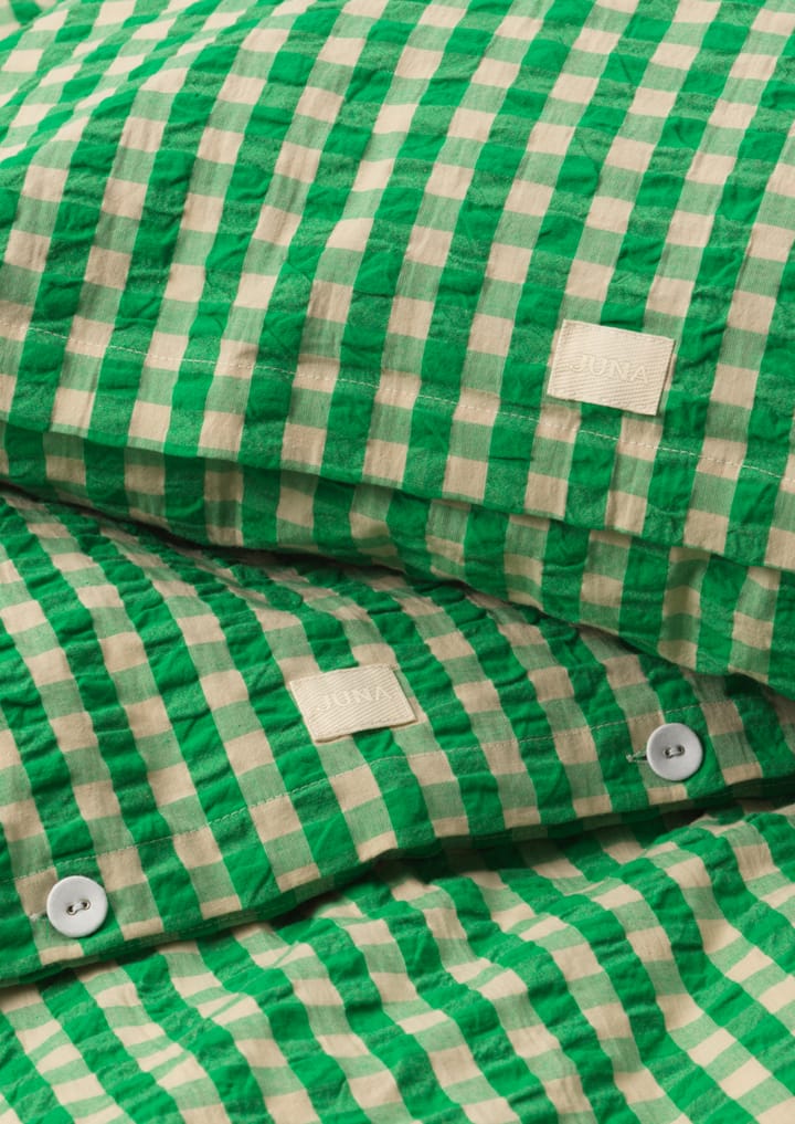 Ensemble de lit Bæk&Bølge 220x220 cm, Sable vert Juna