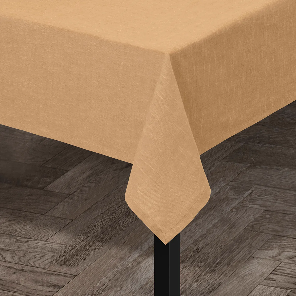 Nappe en laine Basic 150x370 cm, Ocre Juna