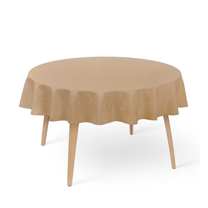 Nappe en laine Basic Ø 170 cm - Ocre - Juna