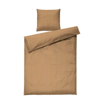 Parure de lit Soft, 150x210/50x60 cm - Caramel-off white - Juna