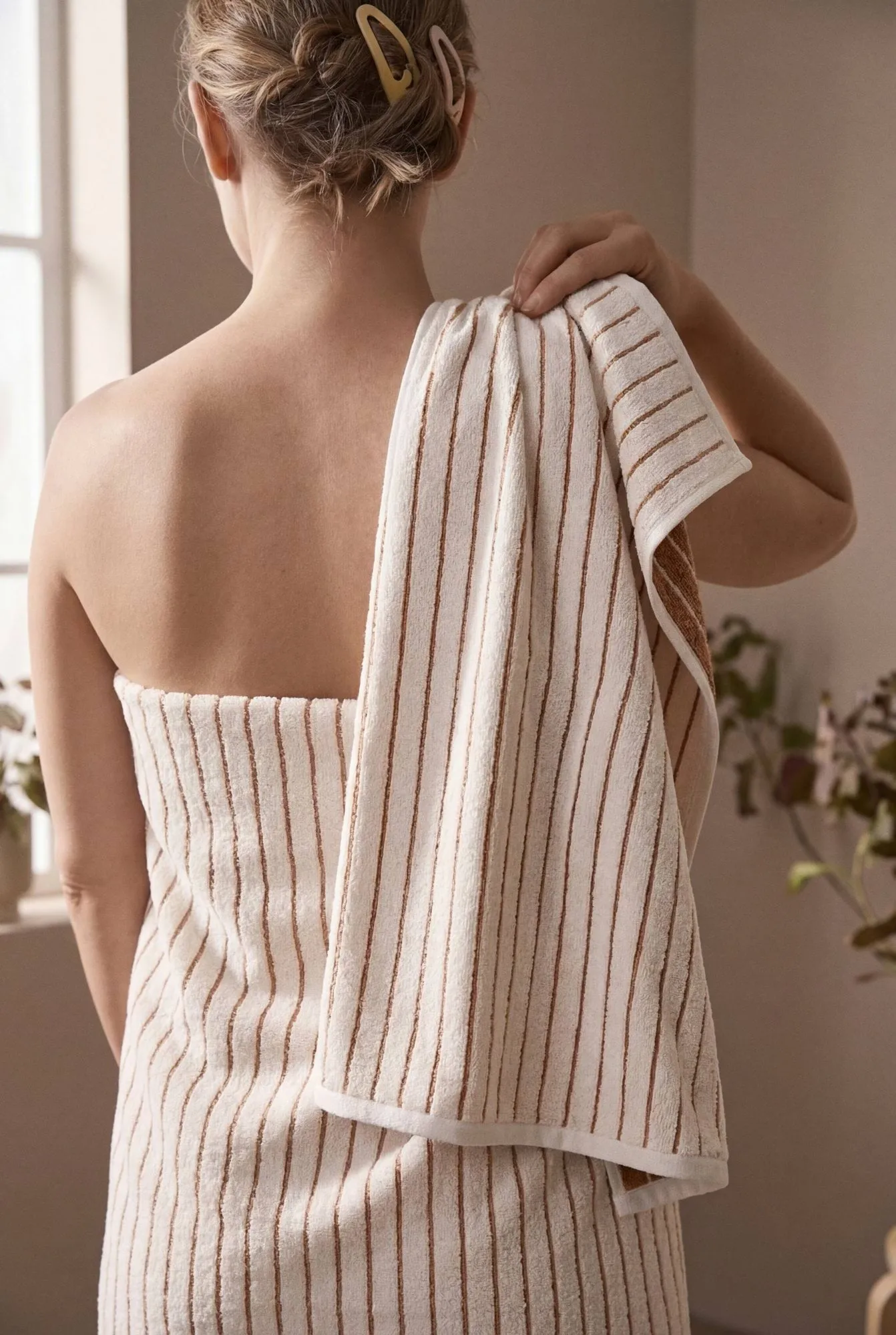 Serviette Soft, Off-white, 50x100 cm Juna