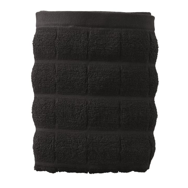 Serviette Tiles 40x60 cm - noir - Juna