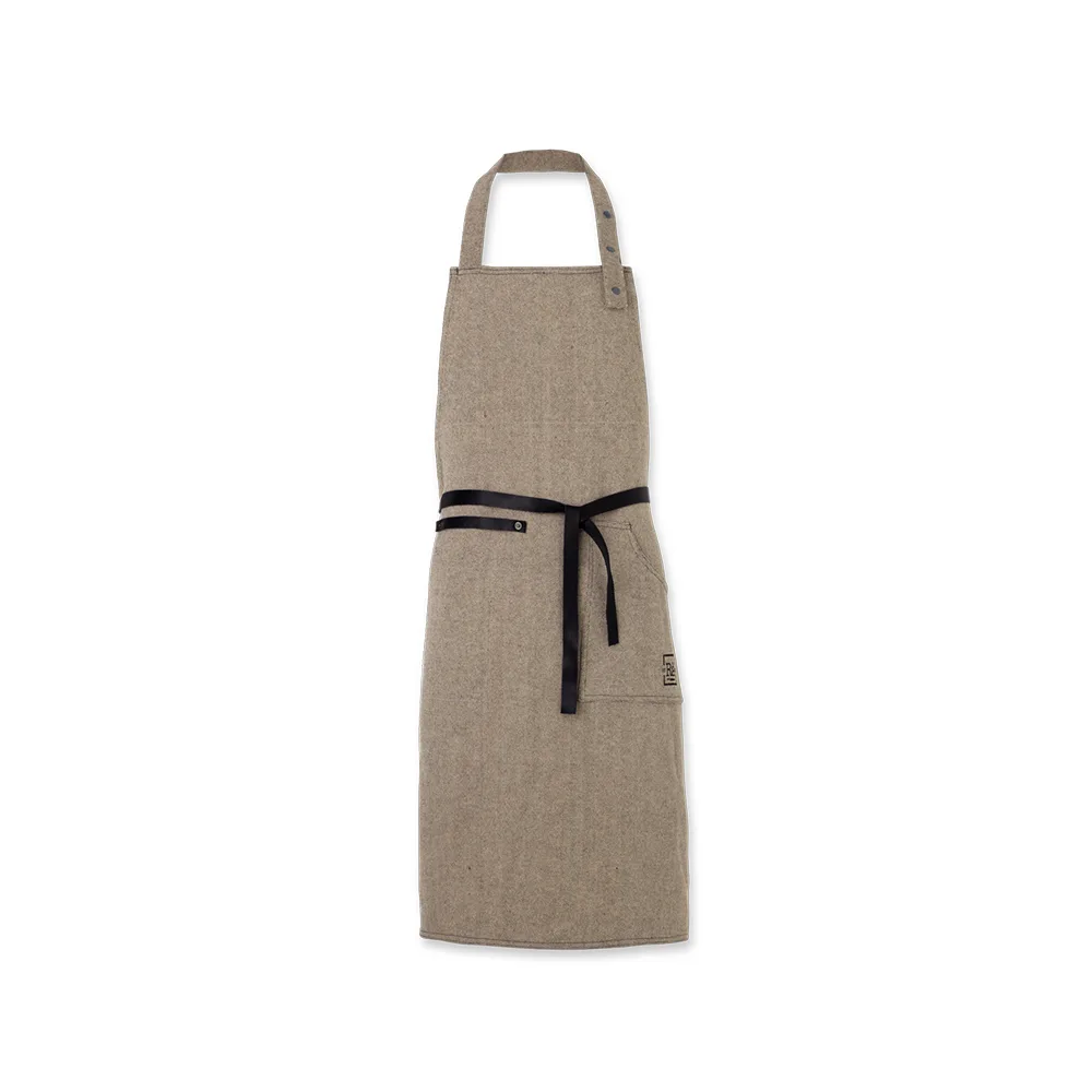Tablier Rå, gris foncé, taille unique Juna