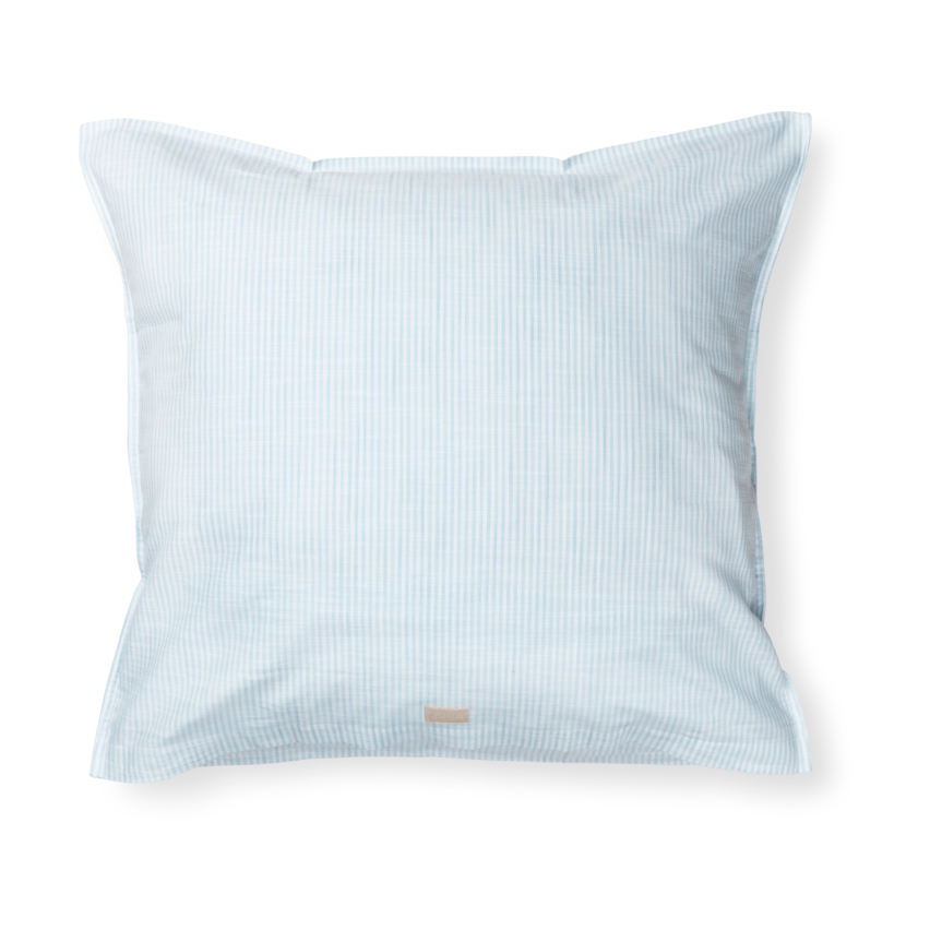 Juna Taie d'oreiller Monochrome Lines 50x60 cm Bleu clair-blanc