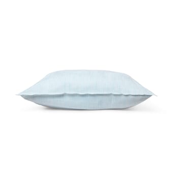 Taie d'oreiller Monochrome Lines 50x60 cm - Bleu clair-blanc - Juna