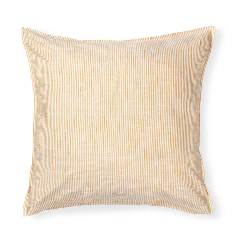 Juna Taie d'oreiller Monochrome Lines 50x60 cm Ocre blanc
