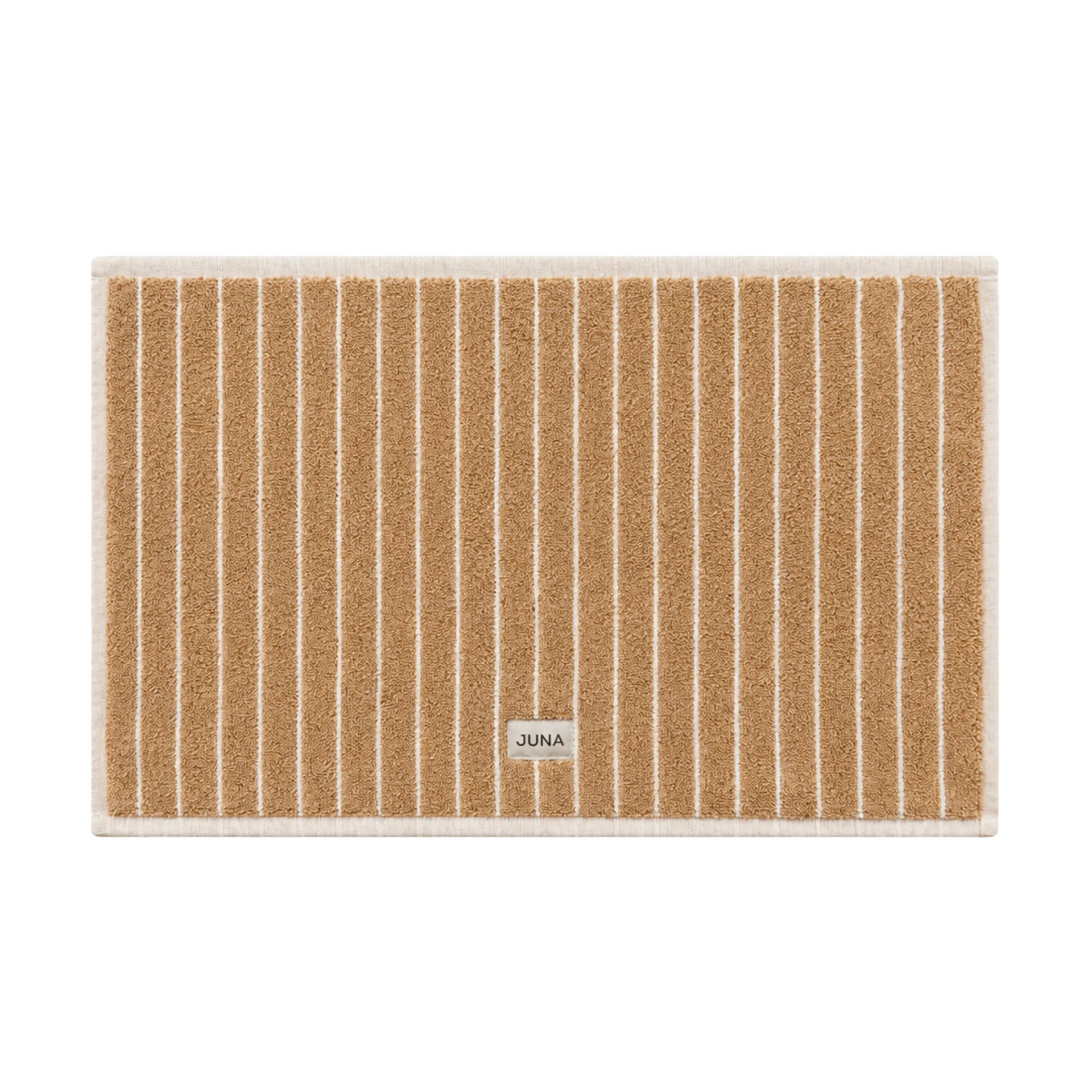 Tapis de bain Soft, Caramel-off white. 50x70 cm Juna
