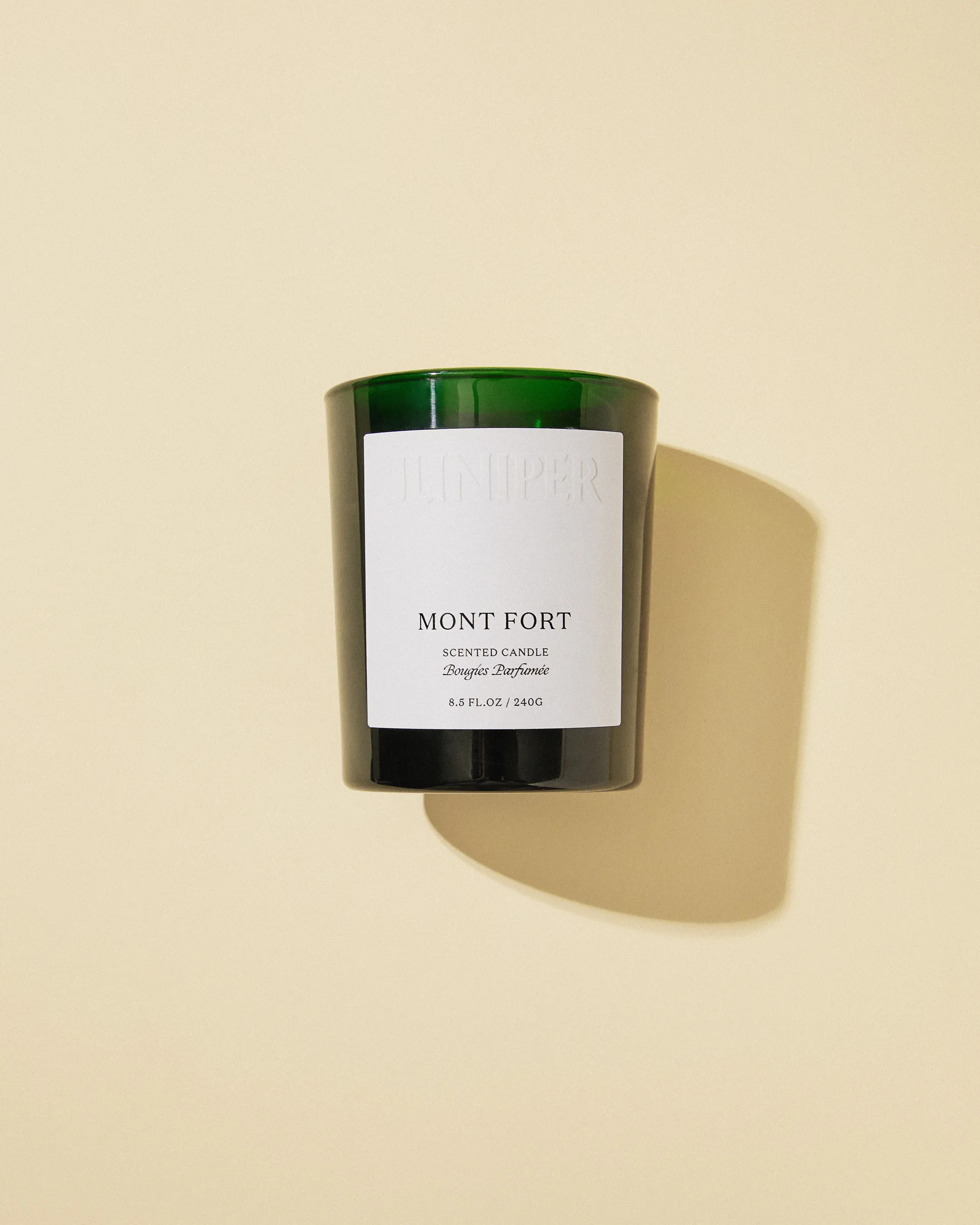 Bougie parfumée Mont Fort, 240 g Juniper