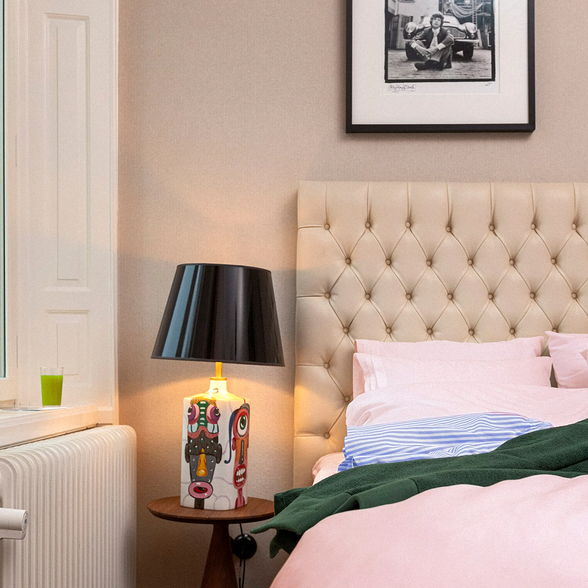 Drap plat Juniper 260x270 cm, Gemstone Pink Juniper