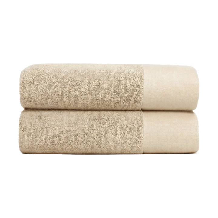 Serviettes de douche Juniper 70x140 cm lot de 2 - Beach Sand - Juniper