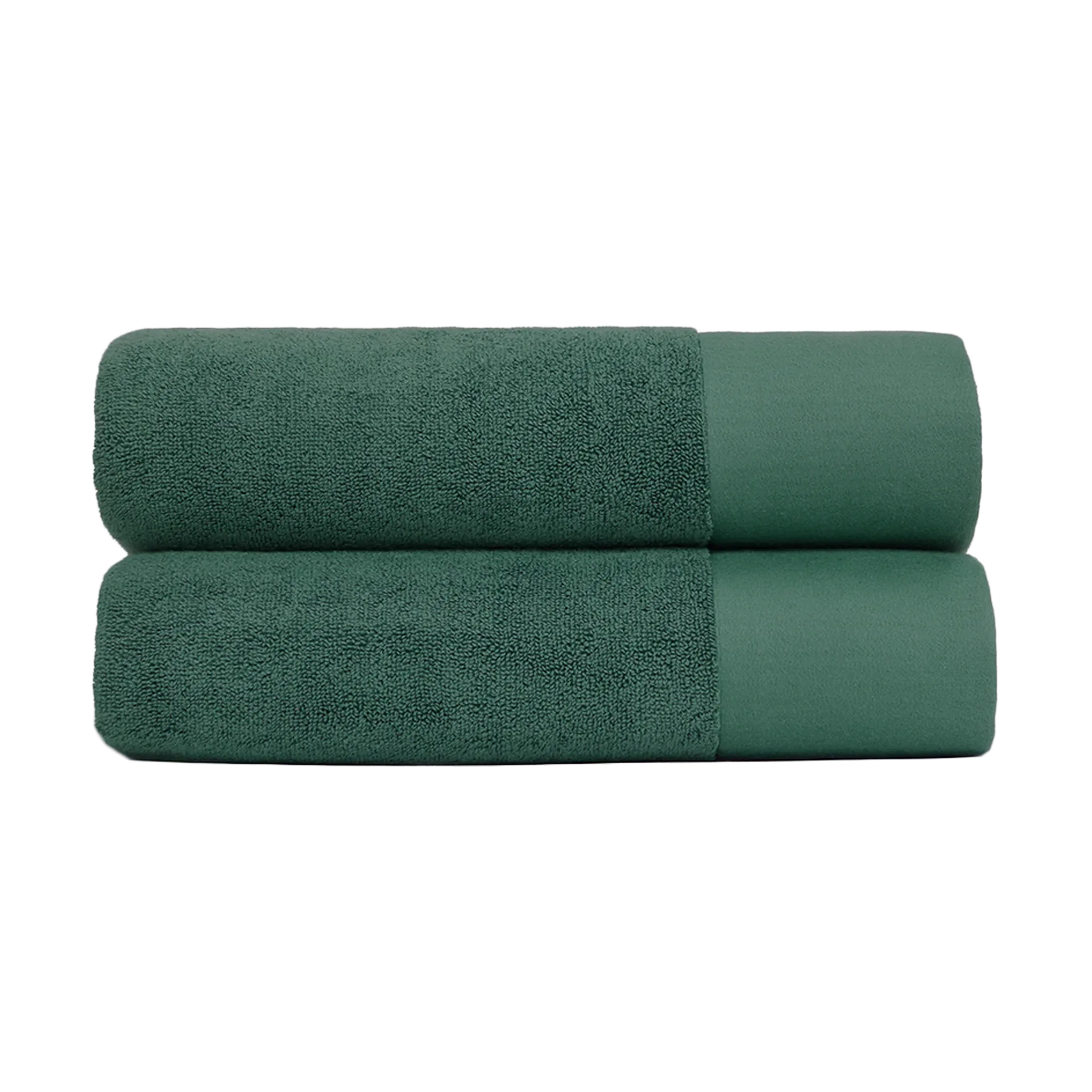 Serviettes de douche Juniper 70x140 cm lot de 2, Juniper Green Juniper