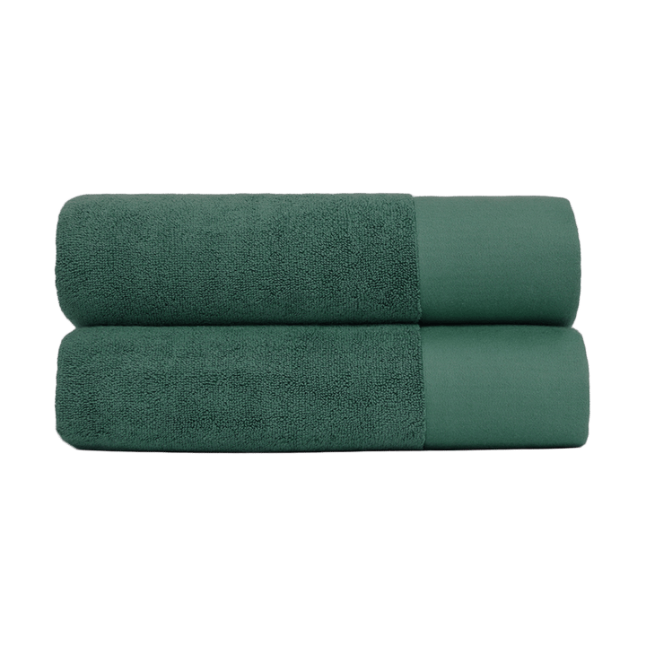 Serviettes de douche Juniper 70x140 cm lot de 2 - Juniper Green - Juniper