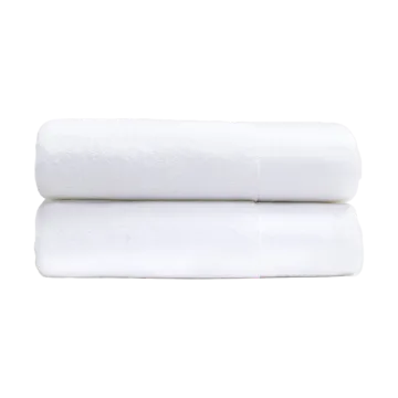 Serviettes de douche Juniper 70x140 cm lot de 2 - Snow White - Juniper