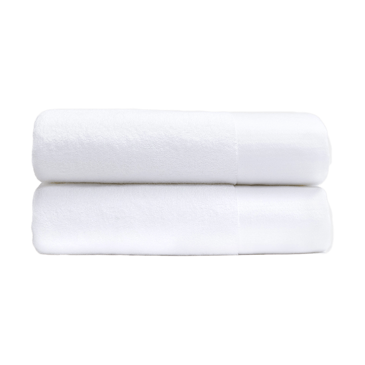 Serviettes de douche Juniper 70x140 cm lot de 2 - Snow White - Juniper