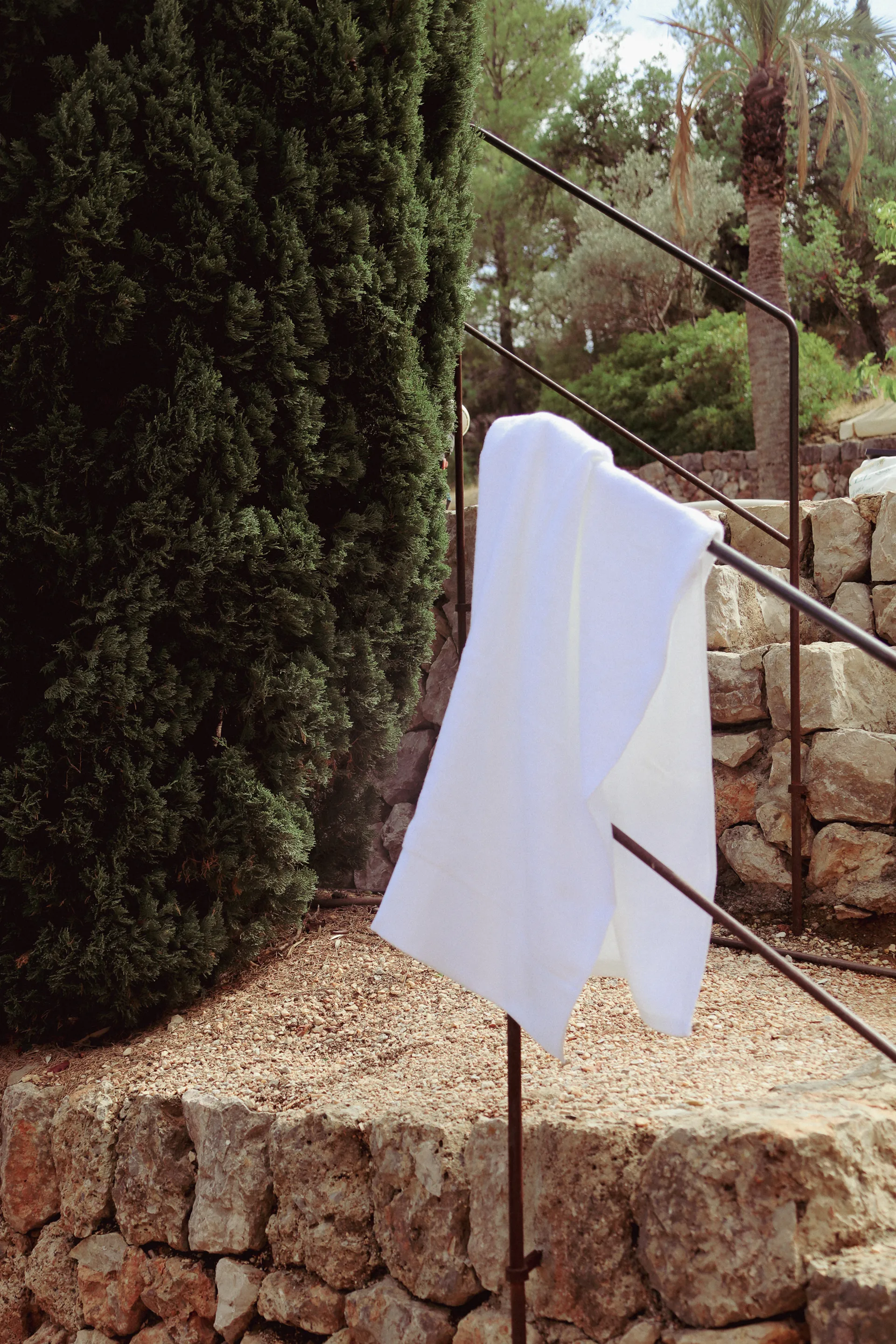 Serviettes de douche Juniper 70x140 cm lot de 2, Snow White Juniper