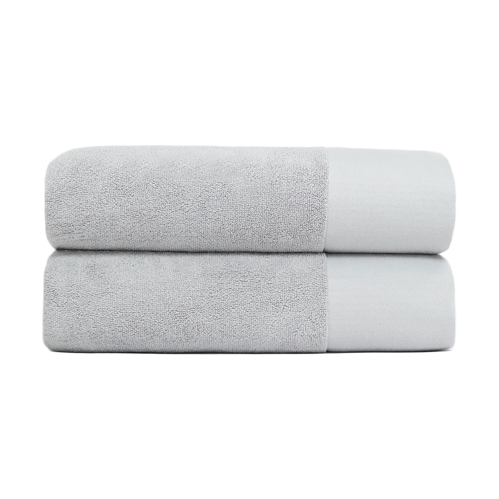 Serviettes de douche Juniper 70x140 cm lot de 2, Stone Grey Juniper