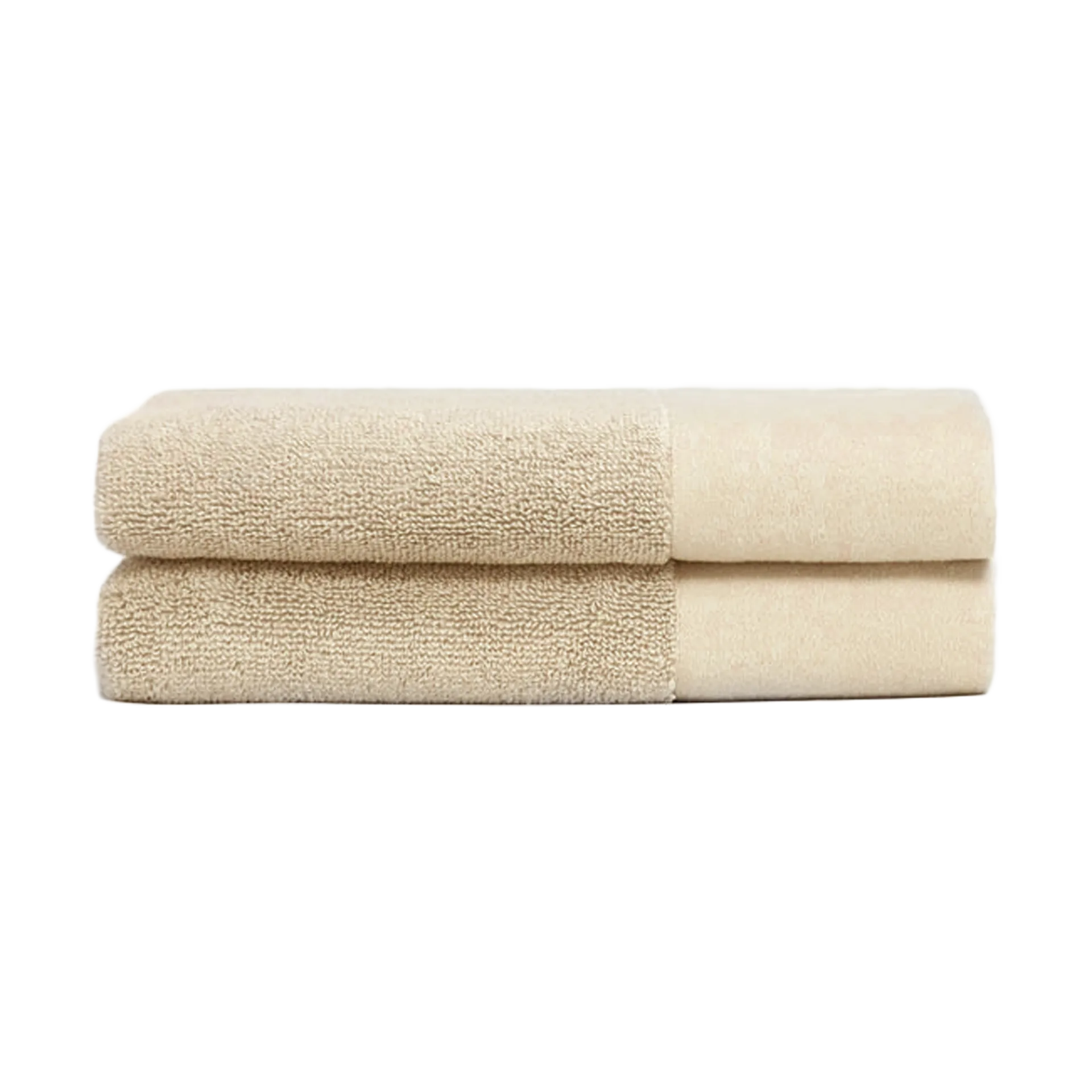 Serviettes invités Juniper 40x70 cm lot de 2, Beach Sand Juniper