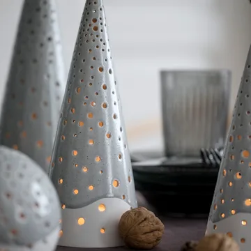 Arbre à bougie Nobili-medium - gris - Kähler