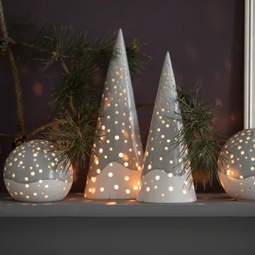 Arbre à bougie Nobili-medium - gris - Kähler