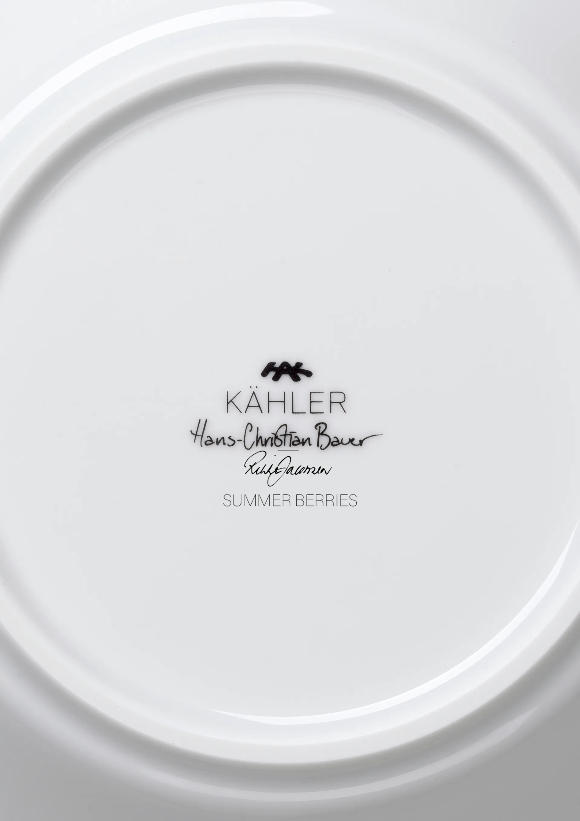 Assiette creuse Summer Hammershøi Ø21 cm, Summer berries Kähler