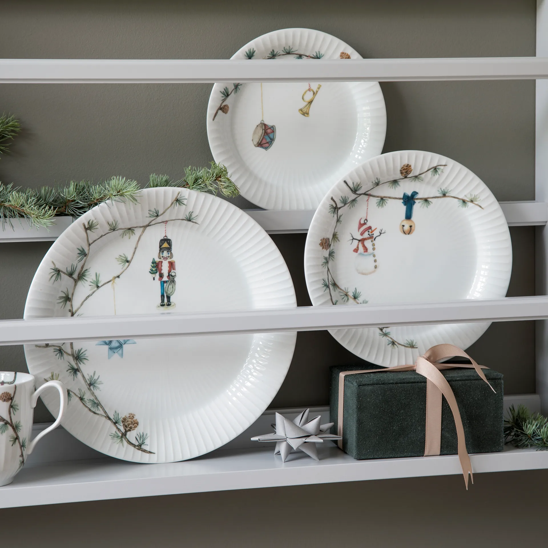 Assiette de Noël Hammershøi, 19 cm Kähler