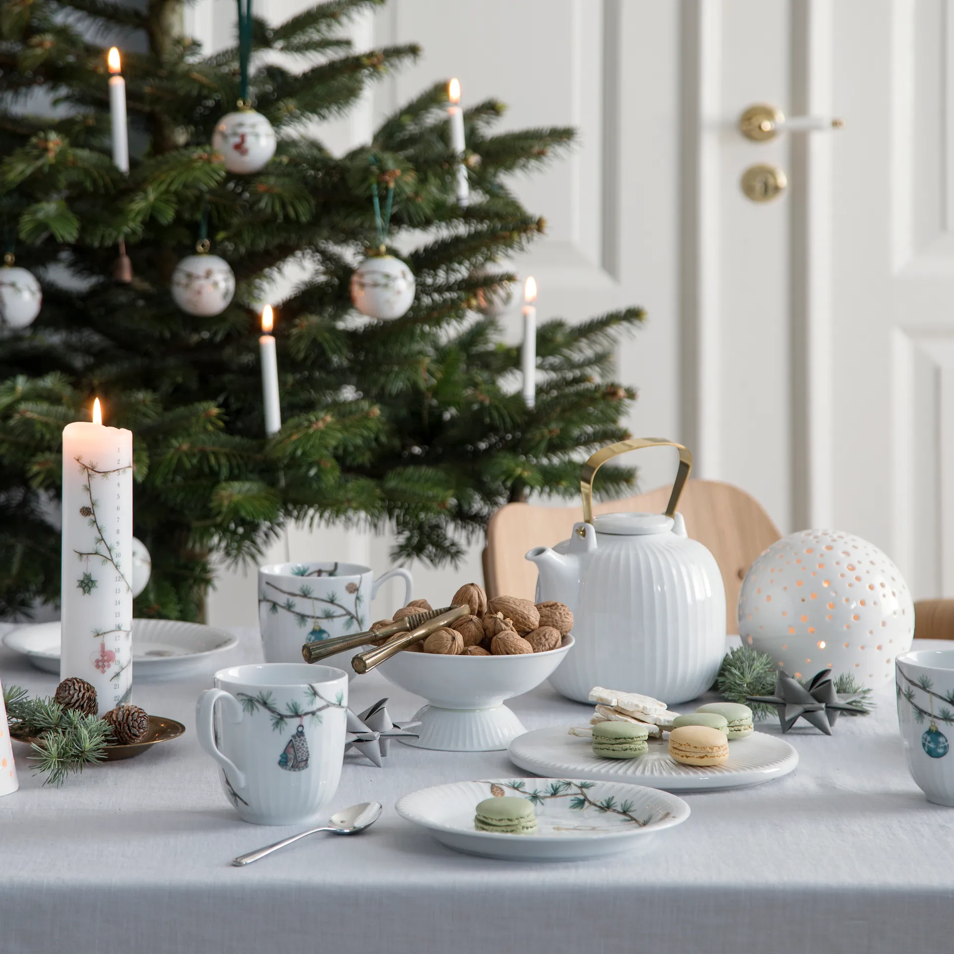 Assiette de Noël Hammershøi, 19 cm Kähler