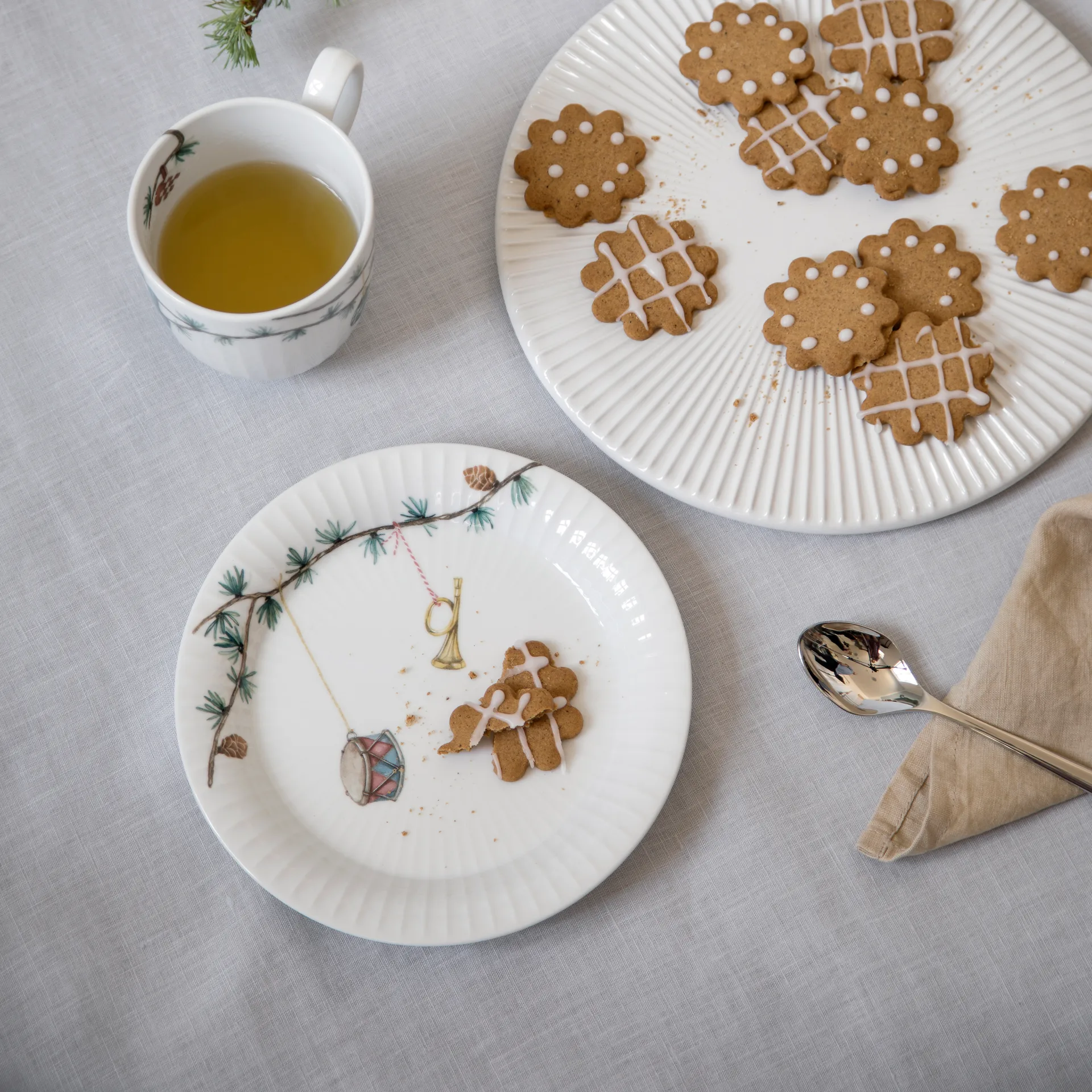 Assiette de Noël Hammershøi, 19 cm Kähler