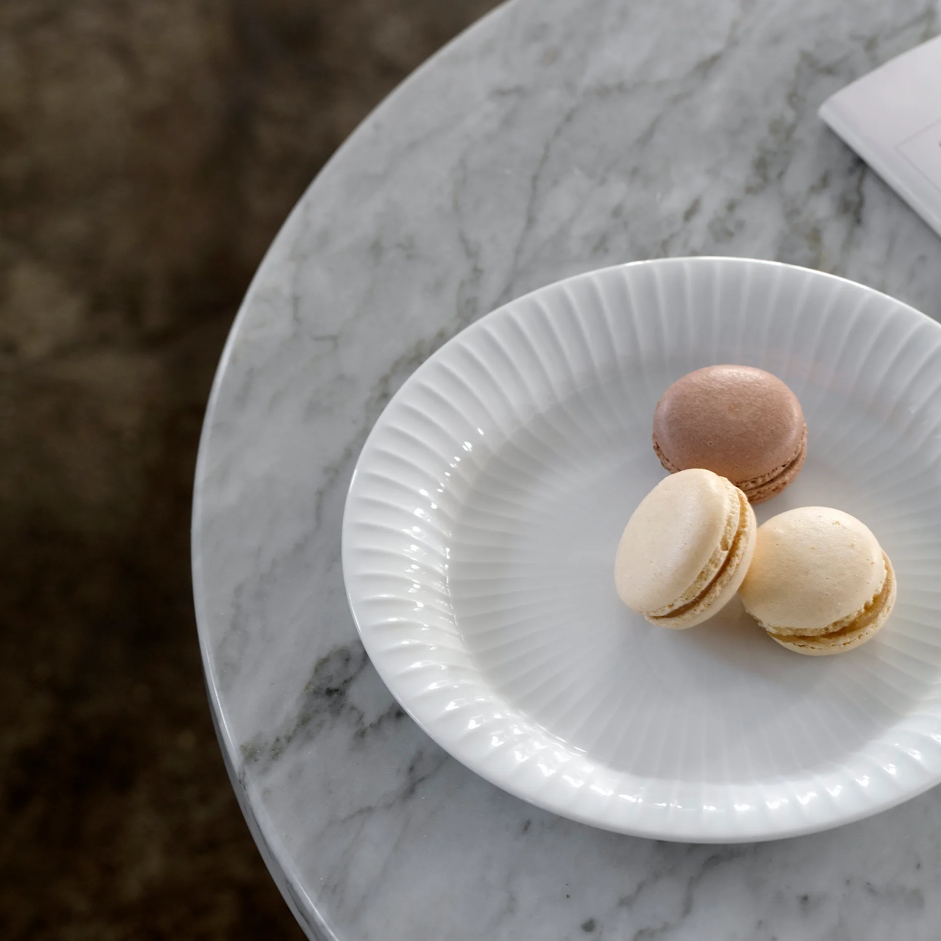 Assiette Hammershøi blanche, Ø 22 cm Kähler