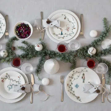 Assiette Hammershøi Christmas Ø27 cm lot de 6 - Kähler