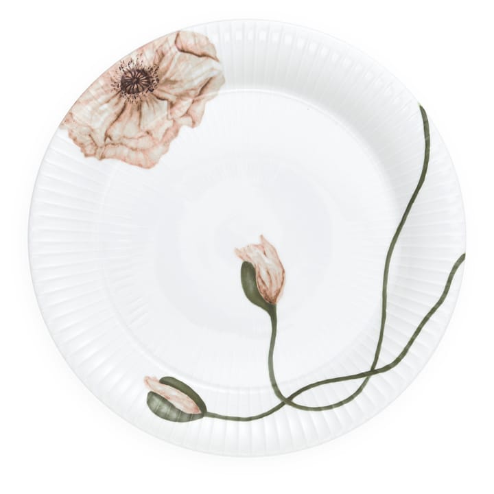 Assiette Hammershøi Poppy 27cm - Blanc - Kähler