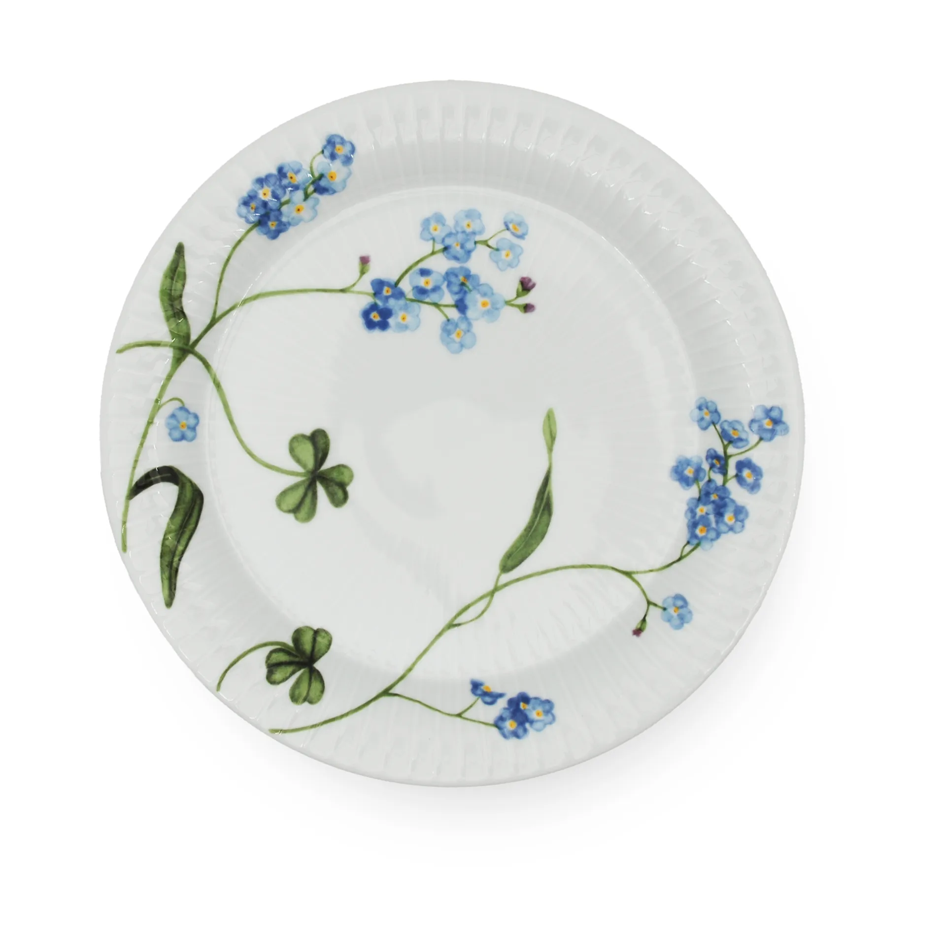 Assiette Hammershøi Summer Ø22 cm, Forget me not Kähler