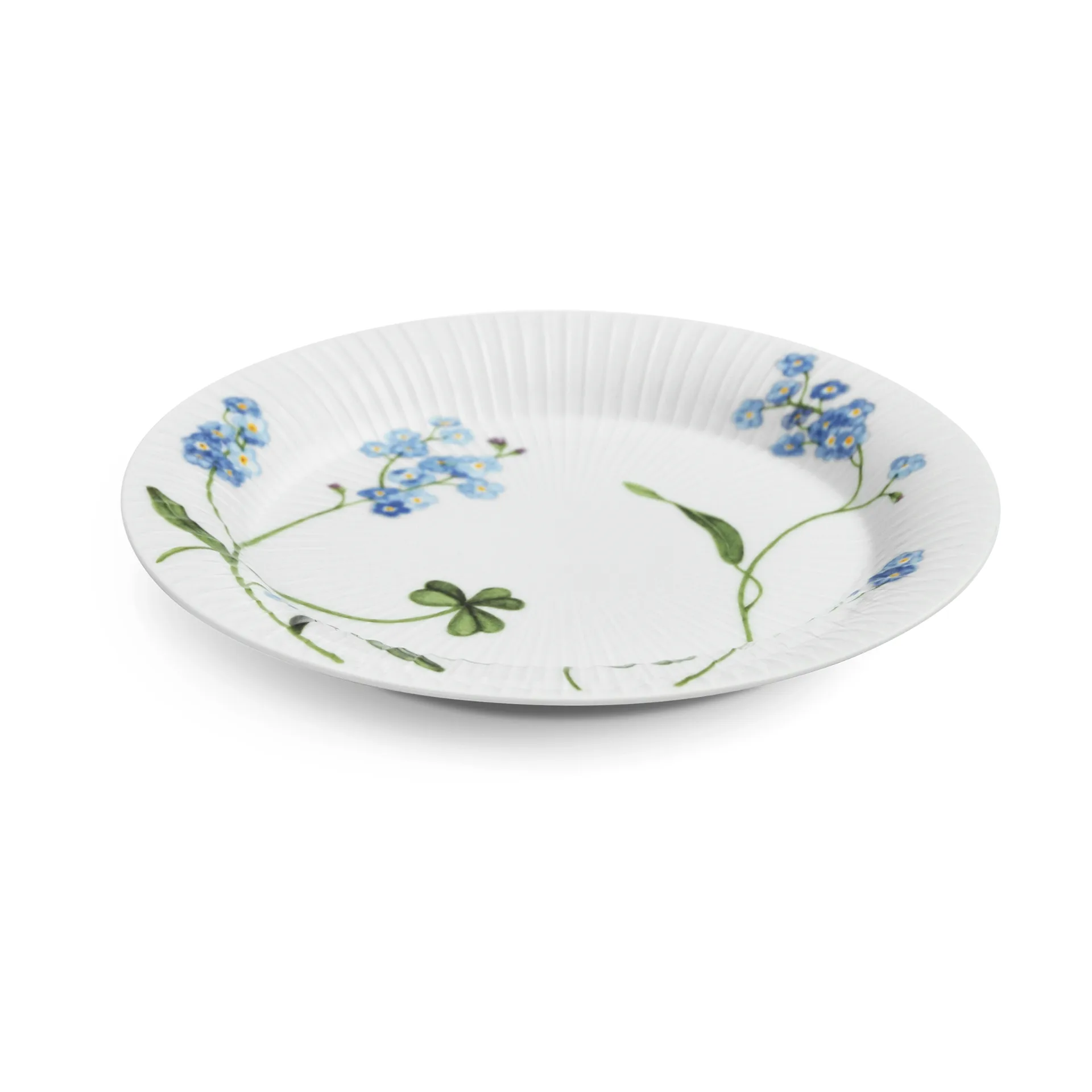 Assiette Hammershøi Summer Ø22 cm, Forget me not Kähler