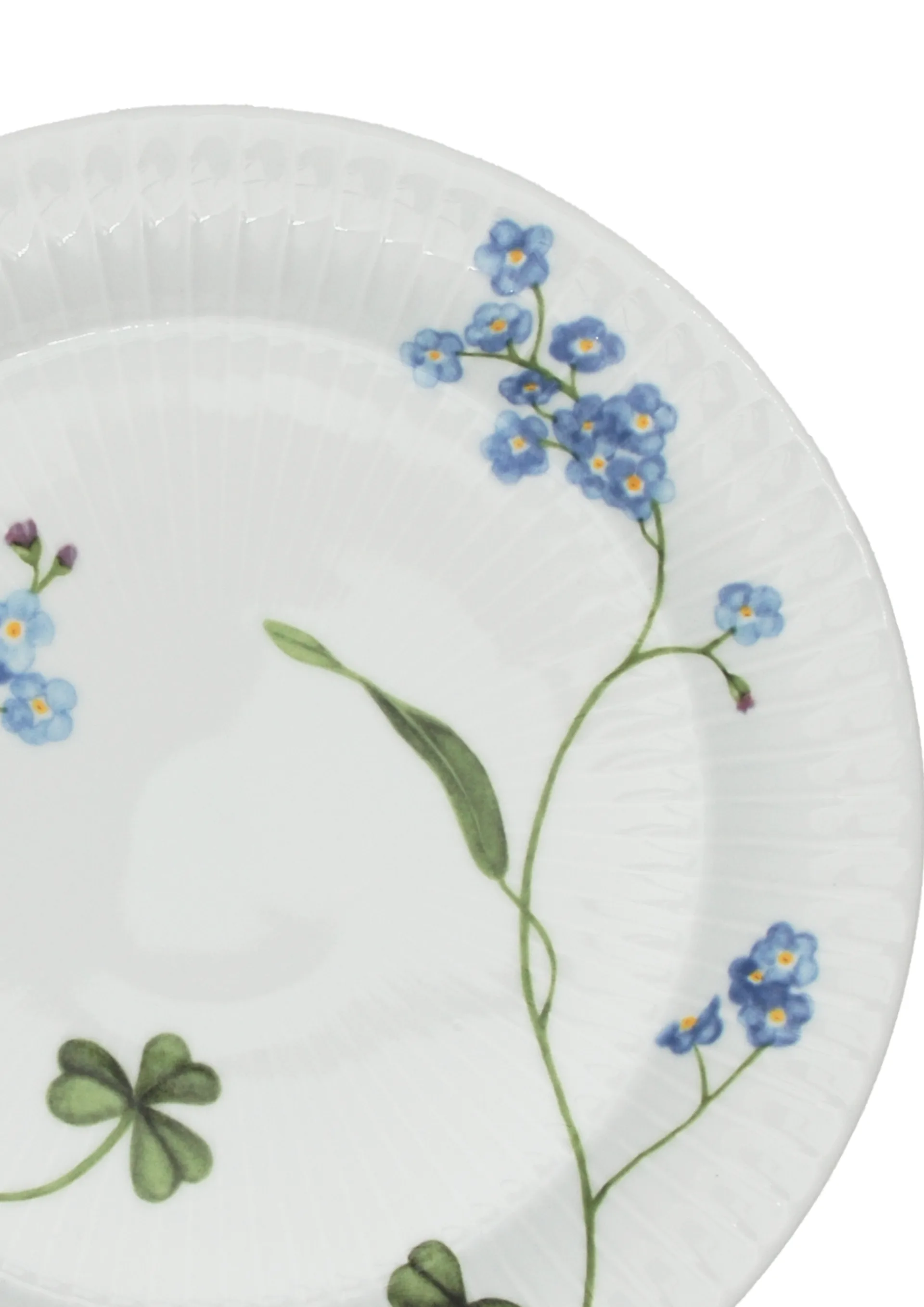 Assiette Hammershøi Summer Ø22 cm, Forget me not Kähler