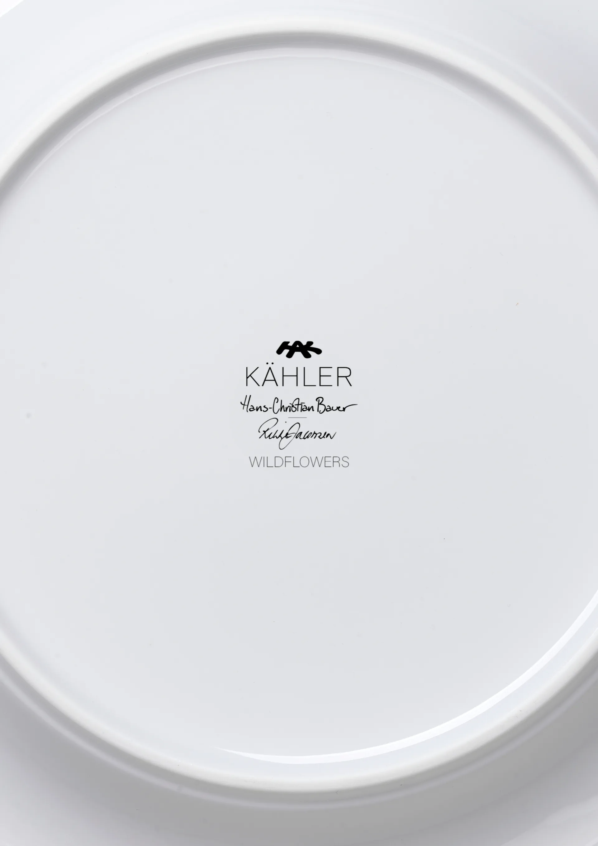 Assiette Hammershøi Summer Ø22 cm, Wild flowers Kähler